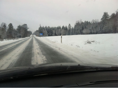 Vinterväglaget kan vara förrädiskt!